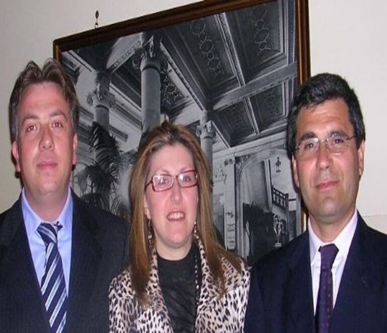 Da sinistra, Carmelo Panepinto, Giuseppina Montalbano e Alfonso Martorana